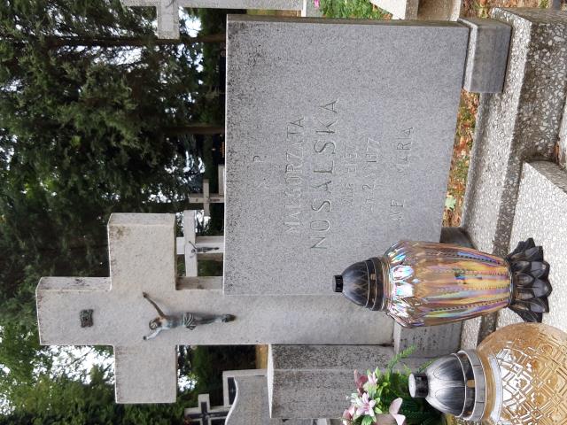 Grób MAŁGORZATA NOSALSKA
